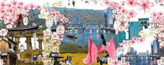 Omihachiman Grand Rapids Sister City | ArtPrize Entry 2026 Shaylin & Addison Cota